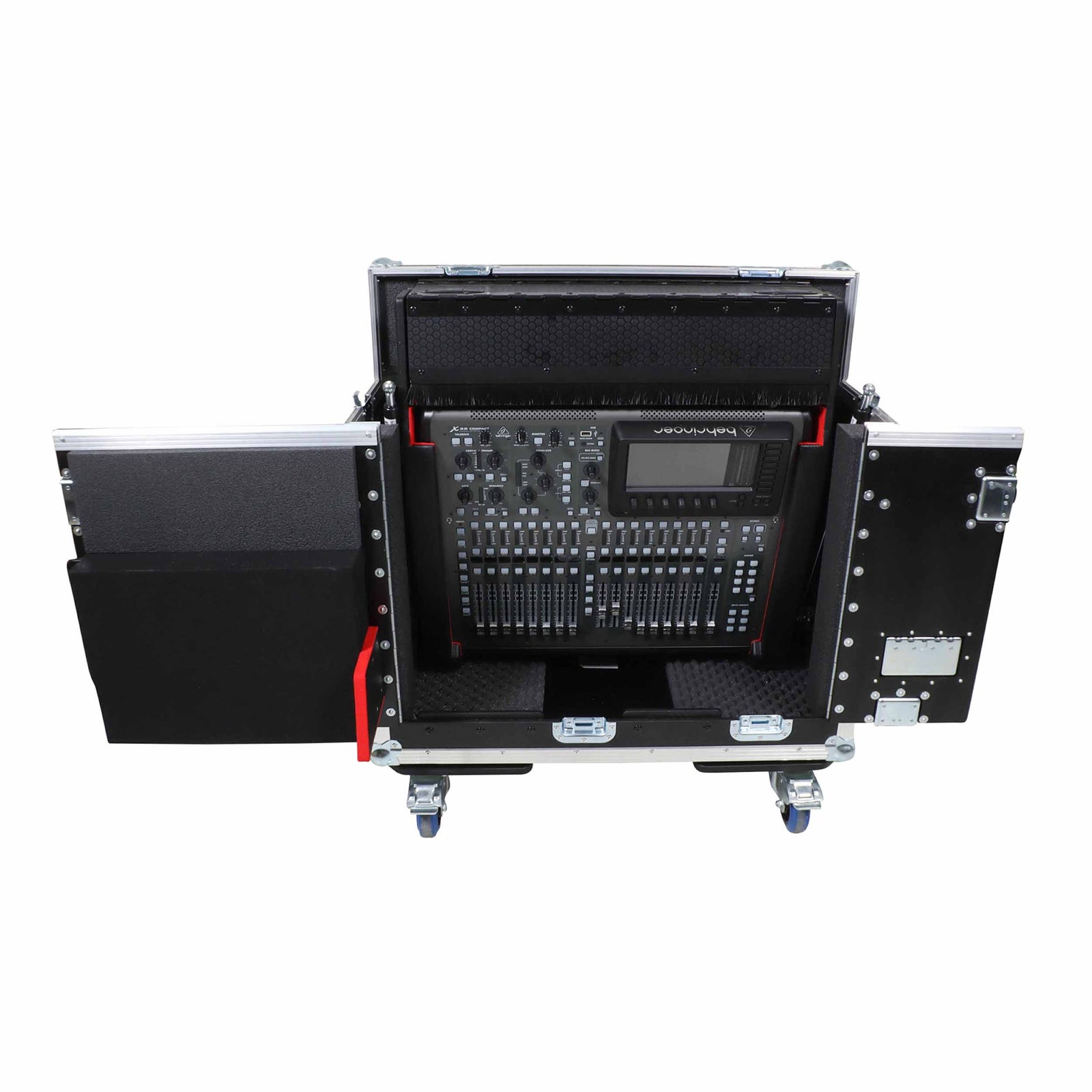 ProX XZF-BX32C Flip-Ready Easy Retracting Hydraulic Lift Case for Behringer BX32 Compact Console by ProX Cases