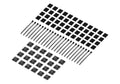 Gator Cases GV-RDPBMK-4824 Rig Doctor Pedalboard Mounting Kit by Gator