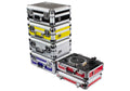Odyssey KRP7 KROM Series Carrying Case for Reloop RP-7 - Red, Yellow, Blue, Black and Silver Finishes by Odyssey