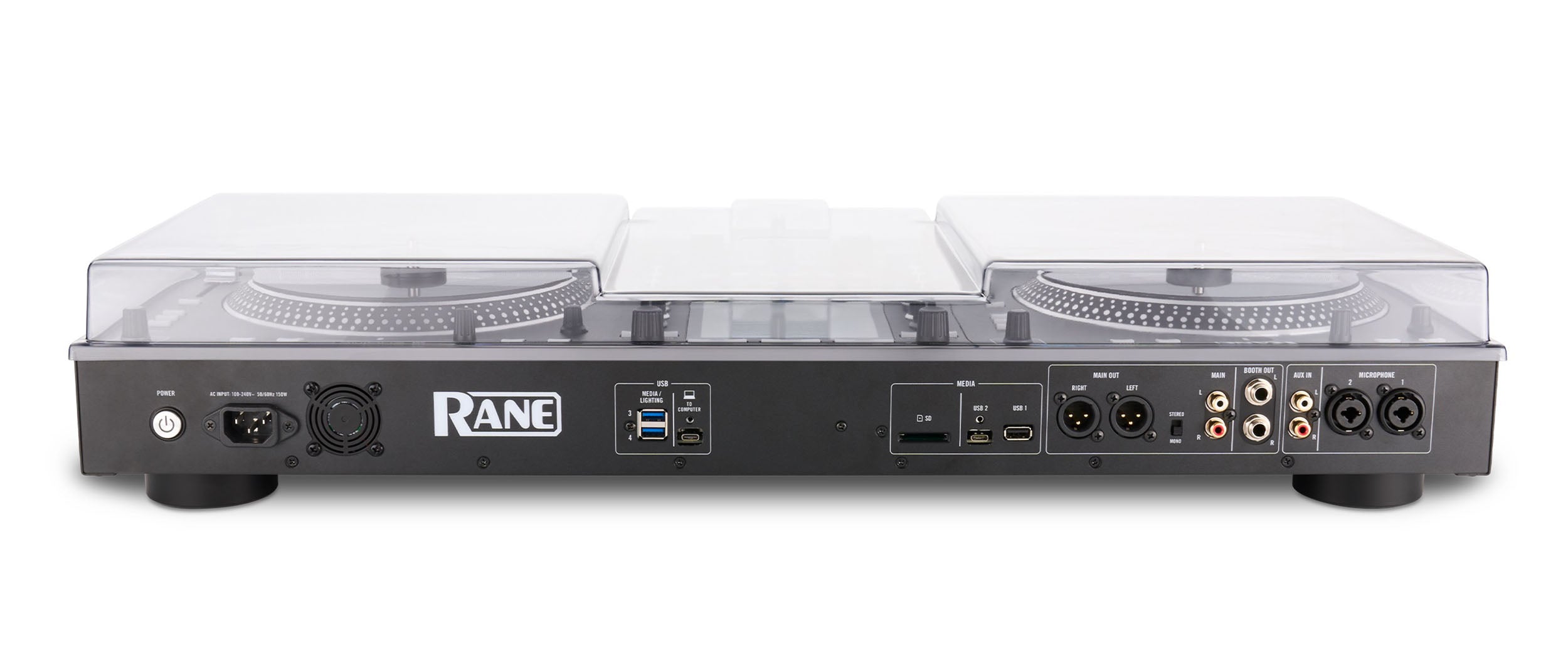 Decksaver DS-PC-SYSTEM1 Smoked Clear Cover for RANE SYSTEM ONE Mixer by DECKSAVER