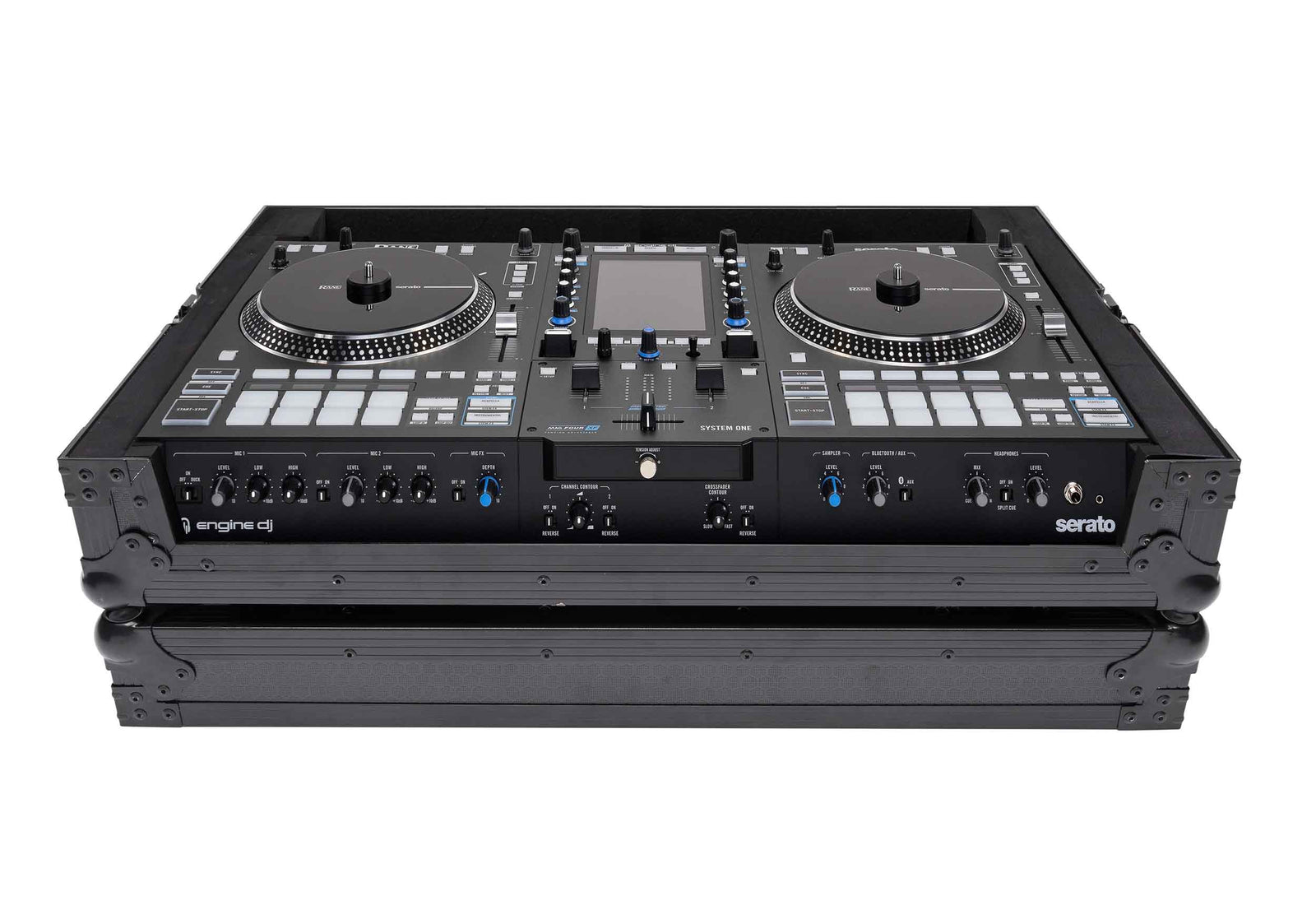 Magma MGA41043 All-Black Flight Case for RANE SYSTEM ONE DJ Controller by MAGMA