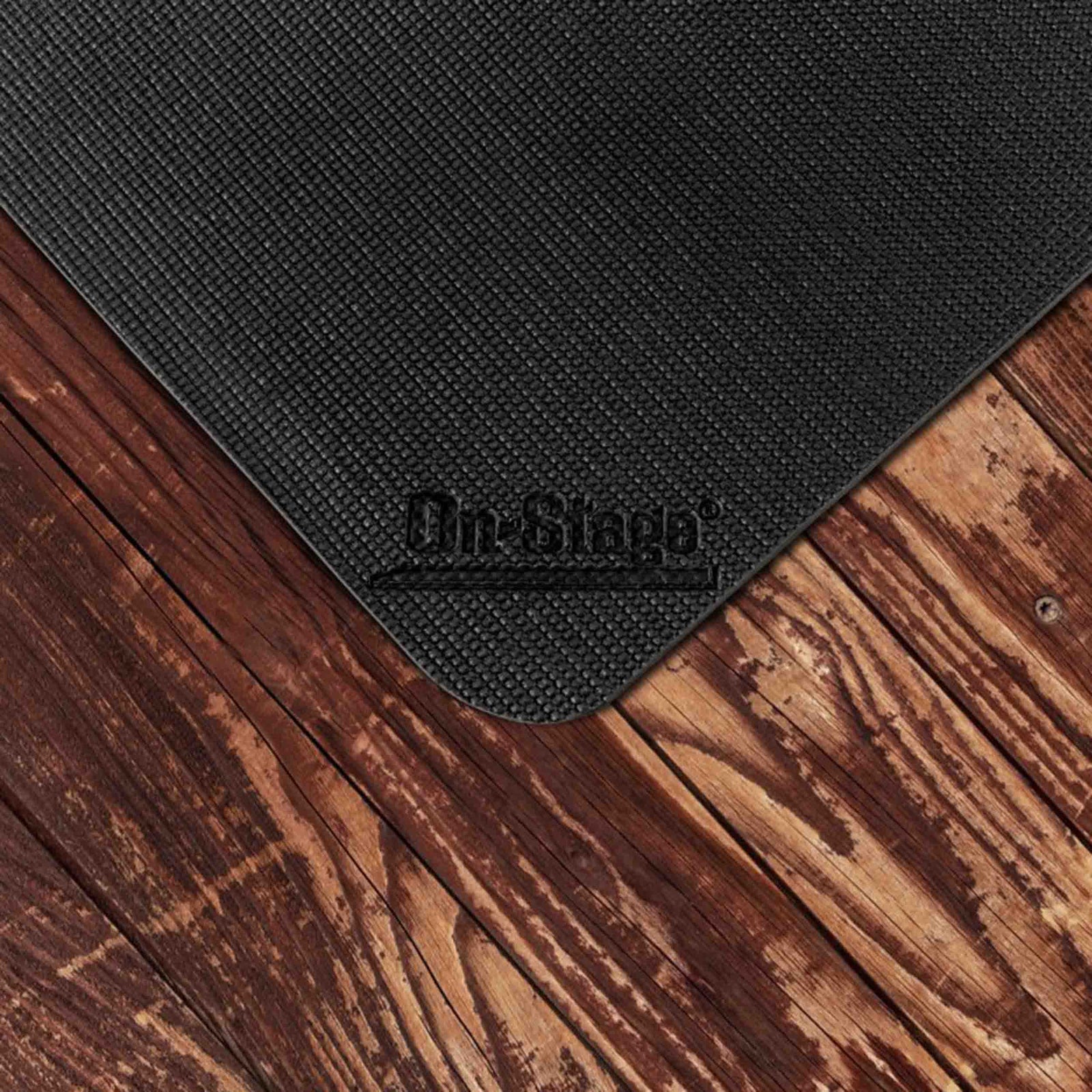 On-Stage DMA6450 6’ x 4’ Nonslip Drum Mat with Carrying Bag by On-Stage