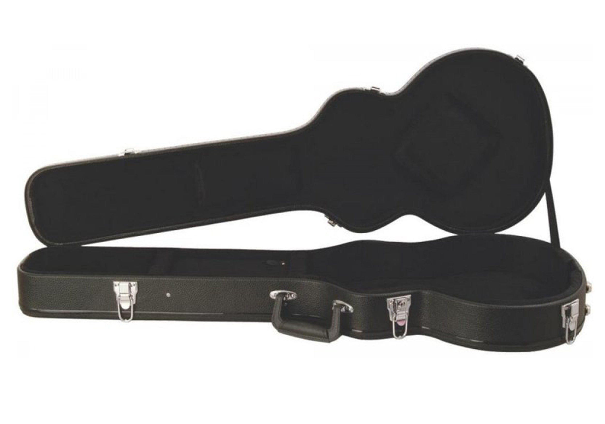 On-Stage GCLP7000 Hardshell Single-Cutaway Electric Guitar Case - Black Finish by On-Stage