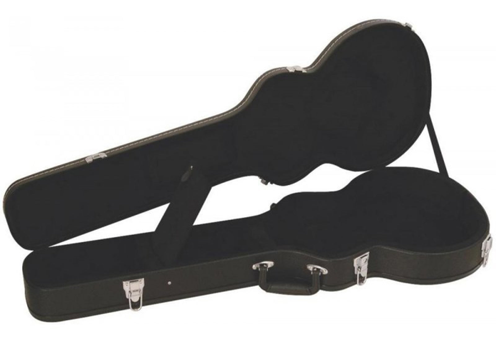 On-Stage GCLP7000 Hardshell Single-Cutaway Electric Guitar Case - Black Finish by On-Stage