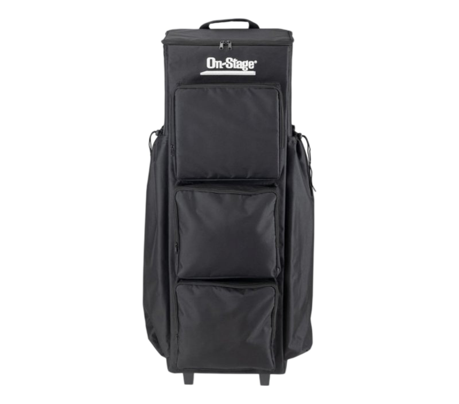 On-Stage GR9000 Rolling Gig Bag for Mic Stands, Cables, and DJ Gear by On-Stage