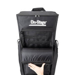 On-Stage GR9000 Rolling Gig Bag for Mic Stands, Cables, and DJ Gear by On-Stage