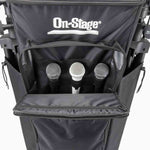 On-Stage GR9000 Rolling Gig Bag for Mic Stands, Cables, and DJ Gear by On-Stage