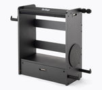 On-Stage GWS5000 Guitar Workstation with Elevated Amp Stand - Black and Rosewood Finish by On-Stage