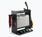 On-Stage GWS5000 Guitar Workstation with Elevated Amp Stand - Black and Rosewood Finish by On-Stage