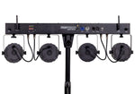 B-Stock: Colorkey CKU-3062 PartyBar Mobile 100 EL - Battery-Powered LED Light Bar with 4×10W RGBW Par Lights by ColorKey