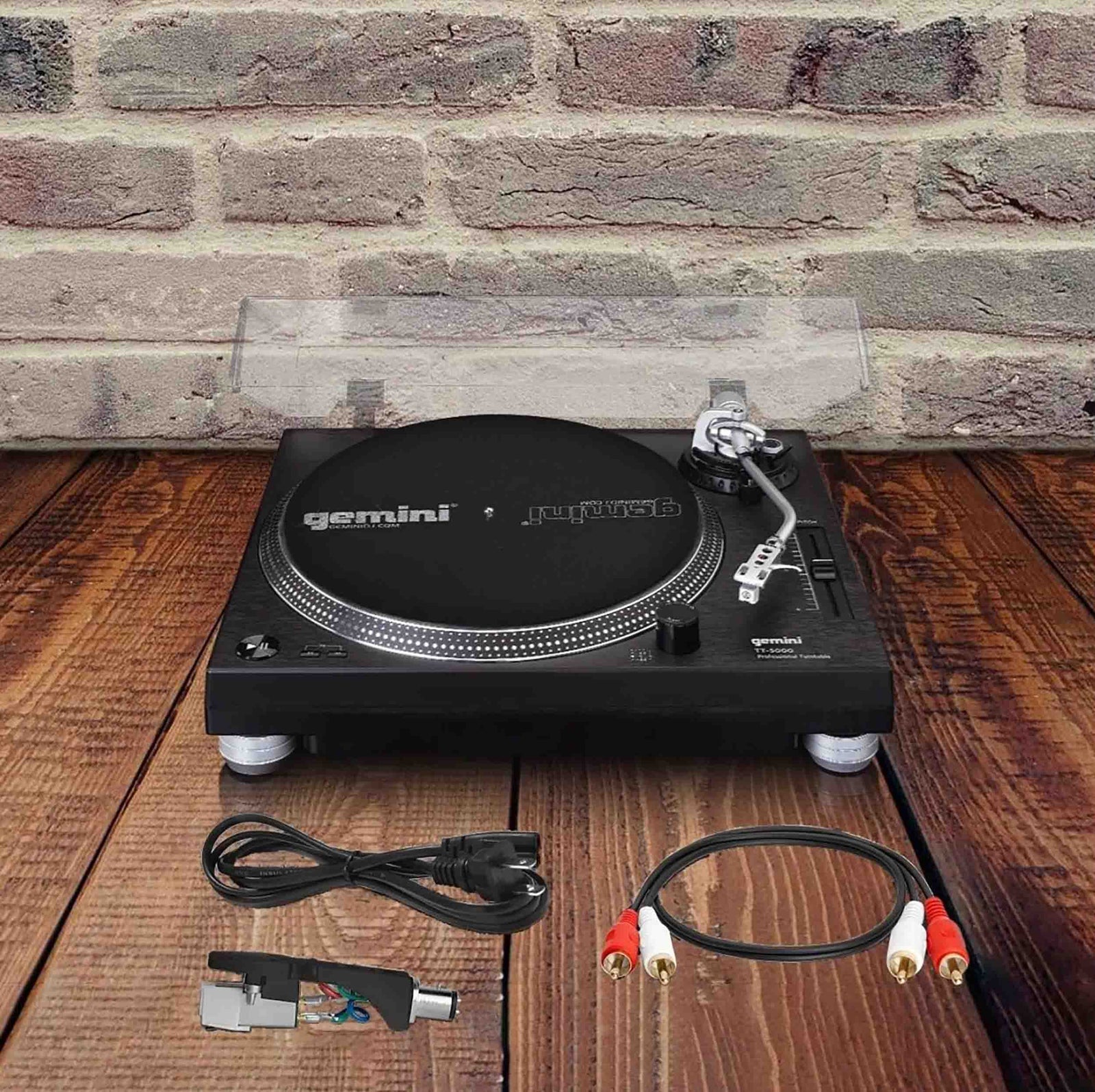 Gemini TT5000 Direct Drive DJ Professional Turntable for Vinyl Records by Gemini Sound