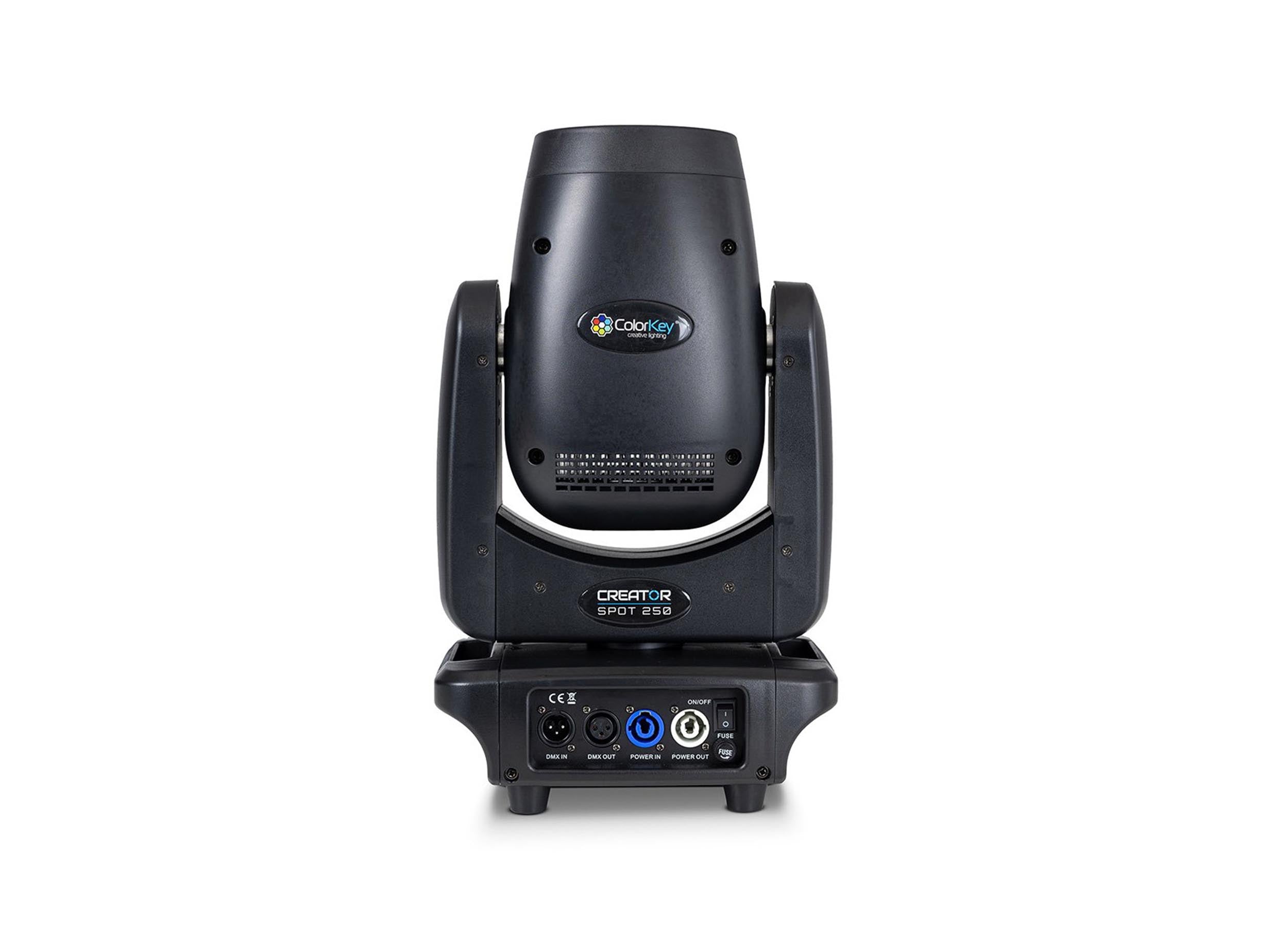 B-Stock: ColorKey CKU-5120 Creator Spot 250 Moving Head - Black by ColorKey