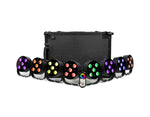B-Stock: Colorkey CKU-6038 MobilePar HEX 5 with Charging Road Case Trolley - 8 Pack by ColorKey