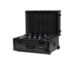 B-Stock: Colorkey CKU-6038 MobilePar HEX 5 with Charging Road Case Trolley - 8 Pack by ColorKey