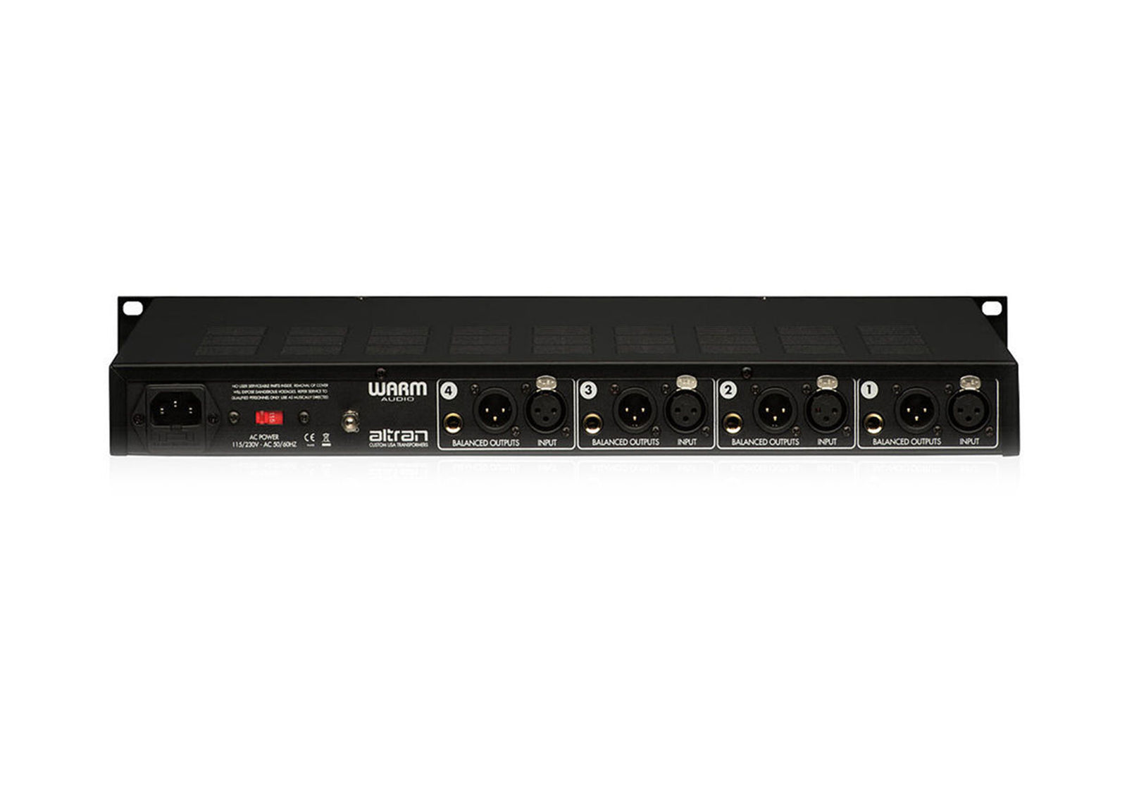 Warm Audio 412 Four-Channel Microphone Pre-Amp with DI by Warm Audio