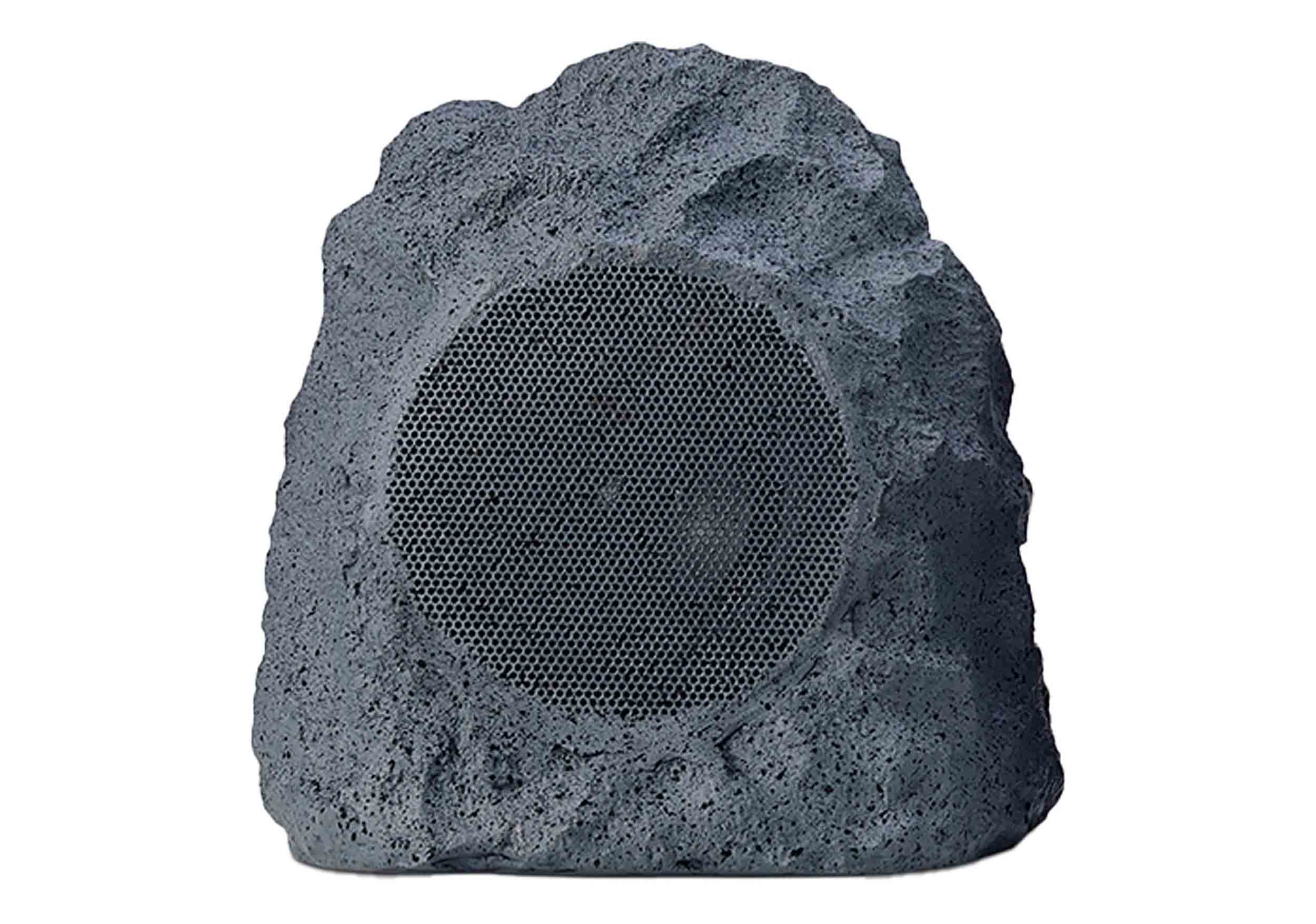 Gemini Sound GHRK-400-PR Pair of 4" Rechargeable Bluetooth Outdoor Rock Speakers with TWS Linking by Gemini Sound