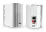 Gemini Sound GHSI-W400BT-PR-WHT Pair of 4" Waterproof Mountable Outdoor Bluetooth Speakers - White Finish by Gemini Sound
