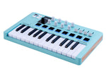 Arturia MiniLab 3, 25-Key USB MIDI Keyboard Controller with RGB Pads and Analog Lab Software - Rose Quartz and Aquamarine Finishes by ARTURIA