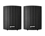 Gemini Sound GHSI-W650BT-PR-BLK Pair of 6.5" Waterproof Mountable Bluetooth Speakers -Black Finish by Gemini Sound