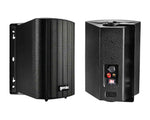 Gemini Sound GHSI-W650BT-PR-BLK Pair of 6.5" Waterproof Mountable Bluetooth Speakers -Black Finish by Gemini Sound