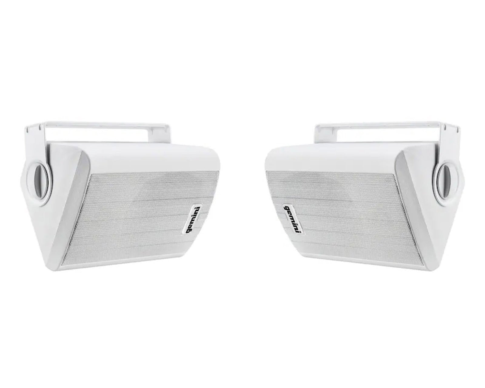 Gemini Sound GHSI-W650BT-PR-WHT Pair of 6.5" Waterproof Mountable Bluetooth Speakers -White Finish by Gemini Sound