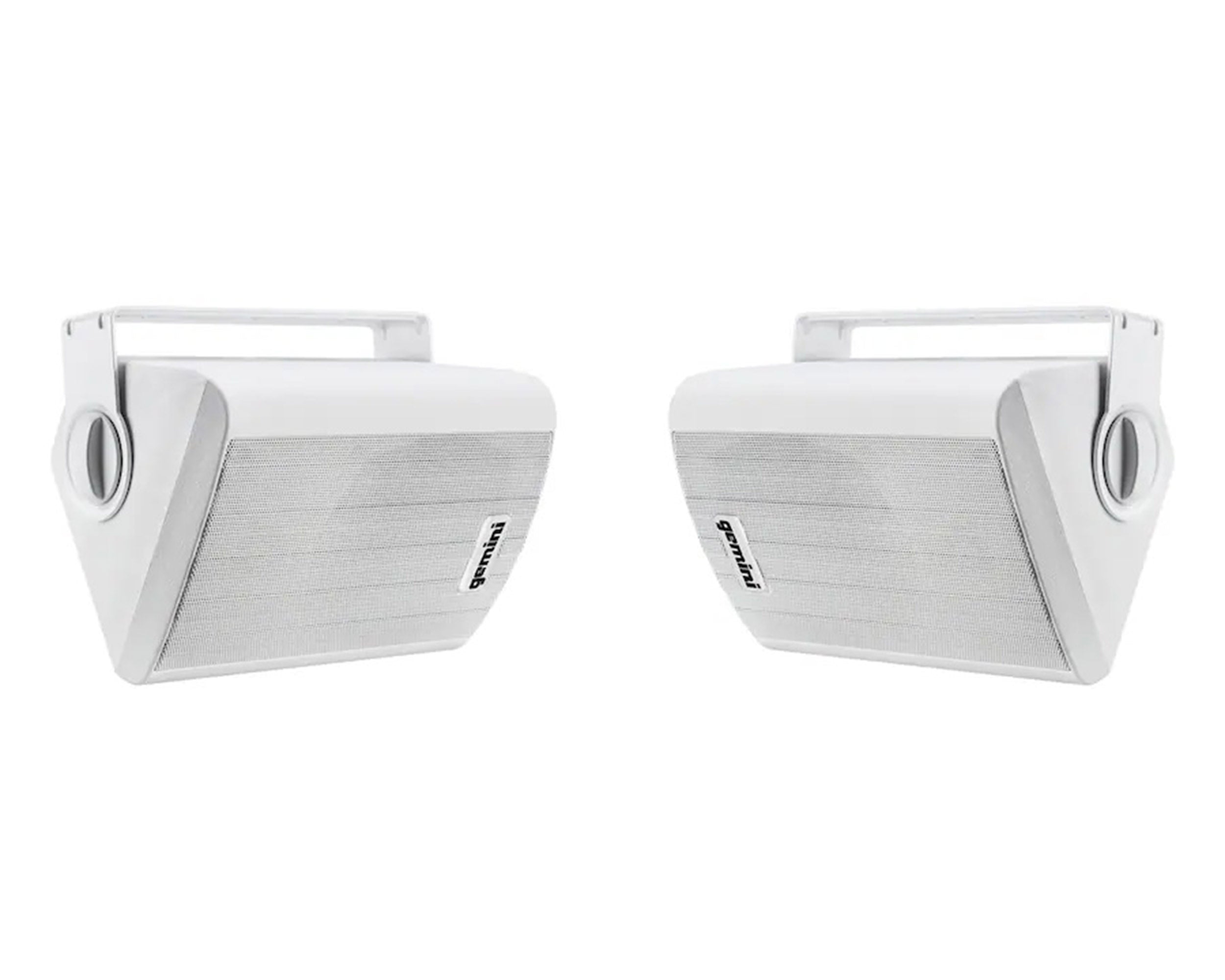 Gemini Sound GHSI-W650BT-PR-WHT Pair of 6.5" Waterproof Mountable Bluetooth Speakers -White Finish by Gemini Sound