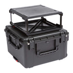SKB Cases 3i-2424M144U iSeries Protective Case with 20" Removeable 4U Injection Molded Fly Rack by SKB Cases