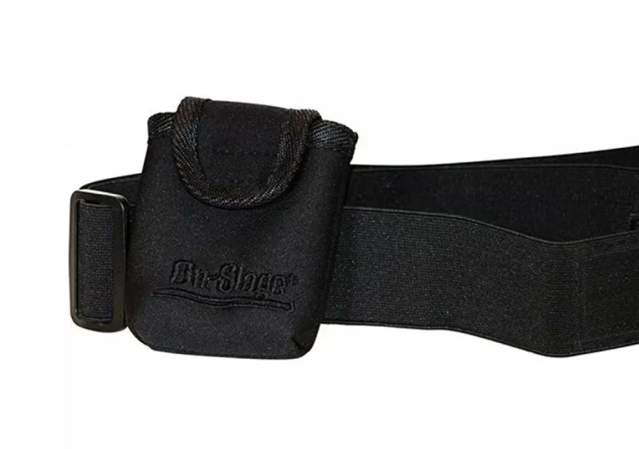 On-Stage MA1435 Wireless Transmitter Body Pack Belt - Black by On-Stage