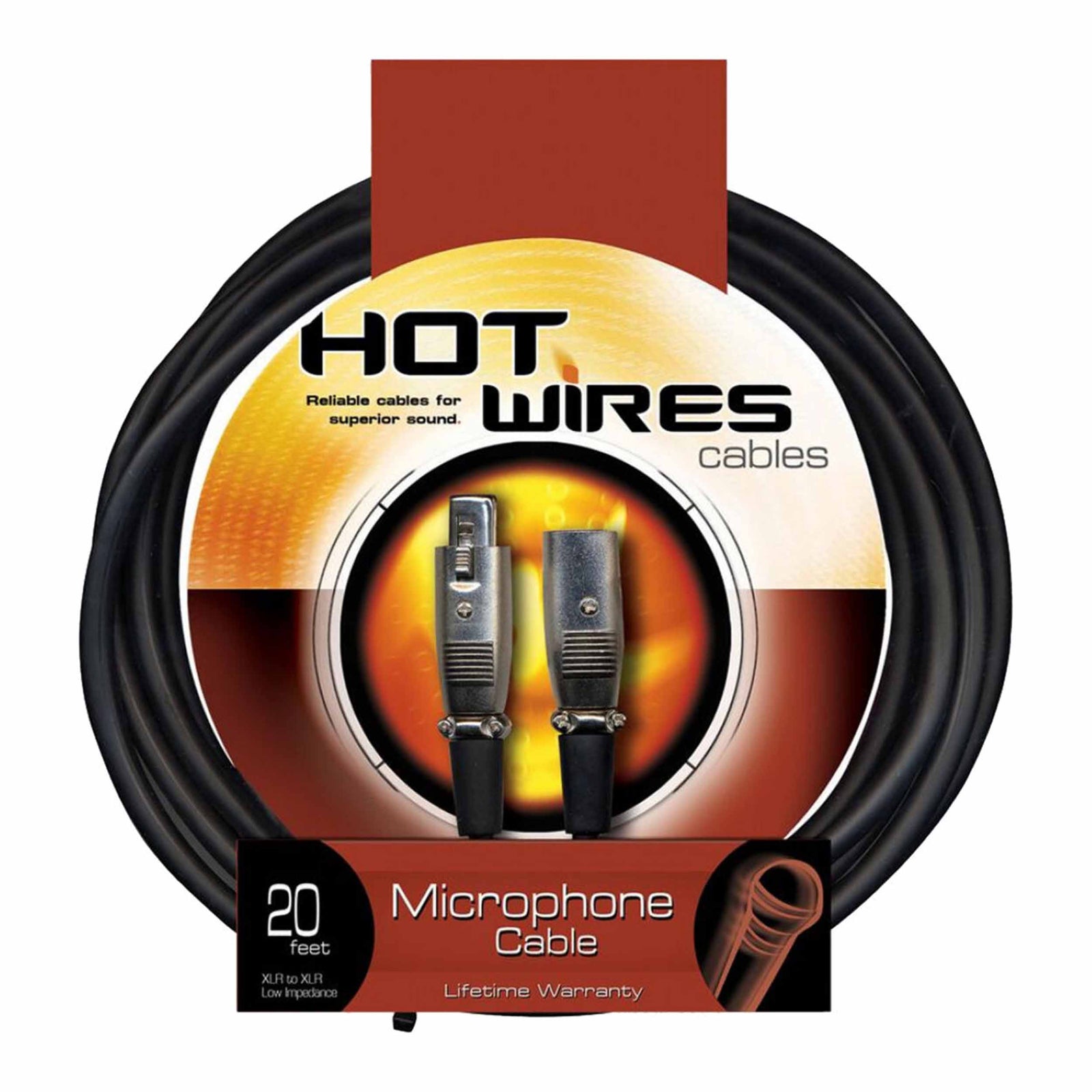 On-Stage MC12-20LC-BULK 20' Microphone Cable XLR Male to XLR Female by On-Stage