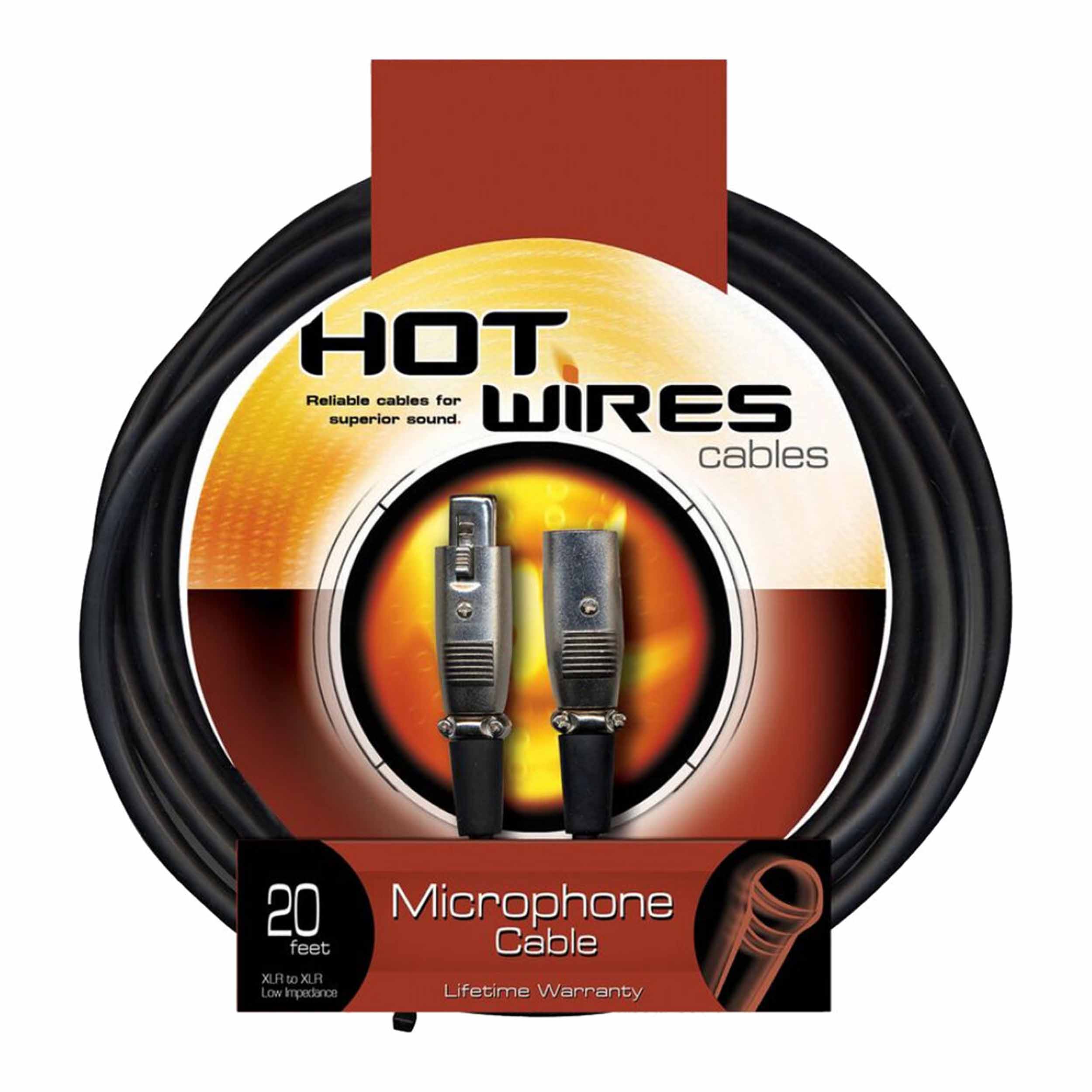 On-Stage MC12-20LC-BULK 20' Microphone Cable XLR Male to XLR Female by On-Stage