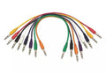 On-Stage PC18-17TRS-S Straight TRS Patch Cables - 8 Pack by On-Stage