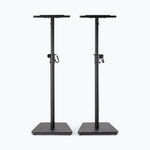 On-Stage SMS7500B Wood Studio Monitor Stands - Black, Pair by On-Stage