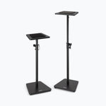 On-Stage SMS7500B Wood Studio Monitor Stands - Black, Pair by On-Stage
