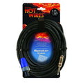 On-Stage SP14-10SQ 10' Speakon Cable NL2 to QTR with Neutrik Connectors by On-Stage