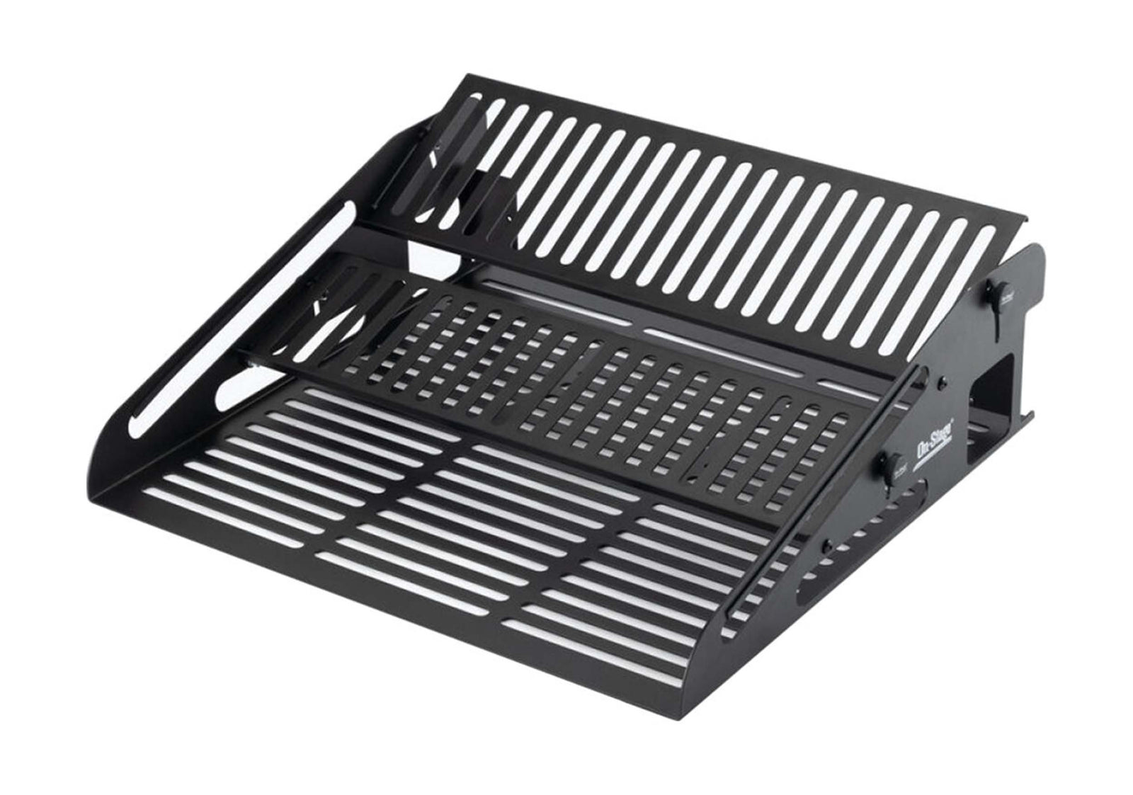 On-Stage SR5 2RU Synth Rack - Black by On-Stage