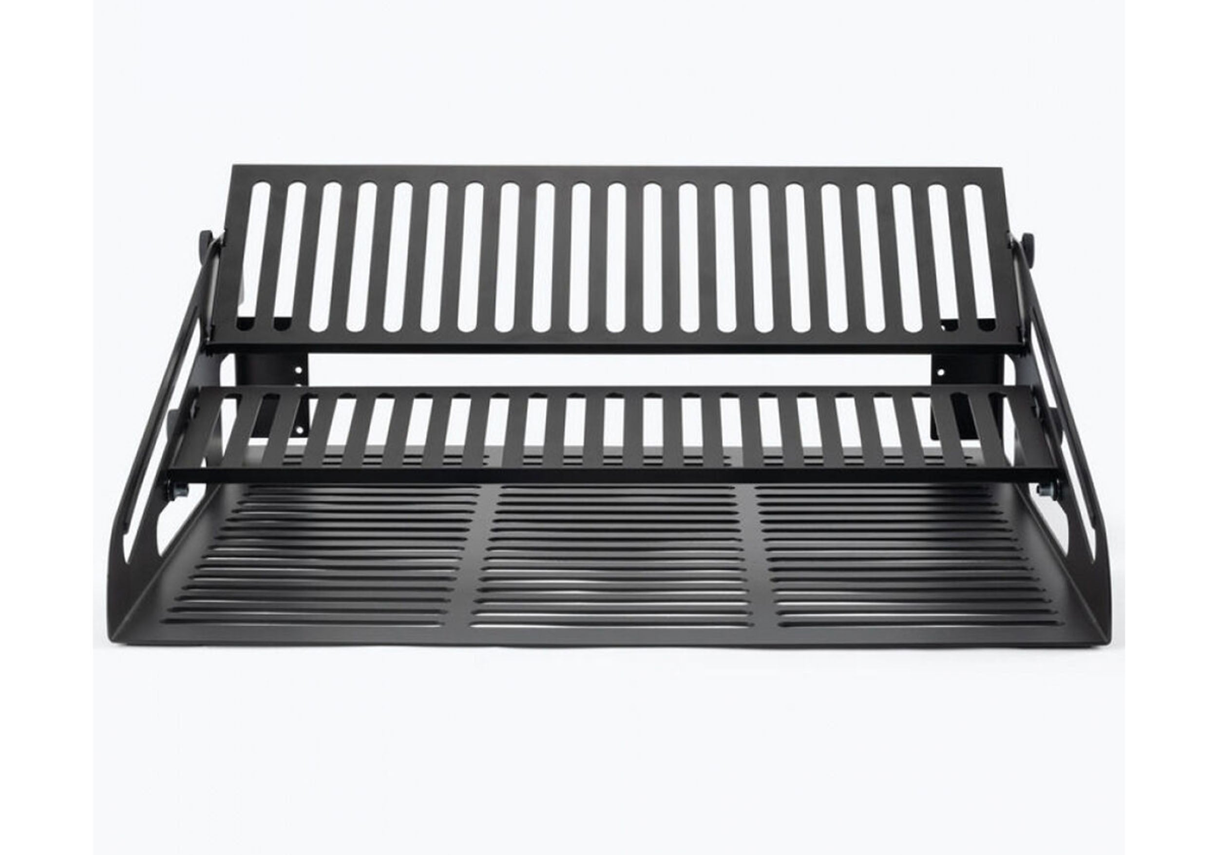 On-Stage SR5 2RU Synth Rack - Black by On-Stage