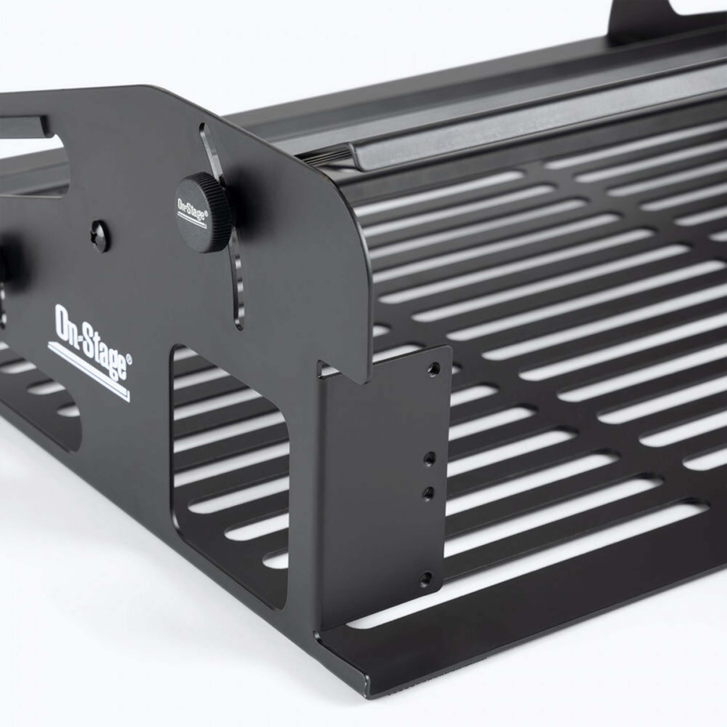 On-Stage SR5 2RU Synth Rack - Black by On-Stage