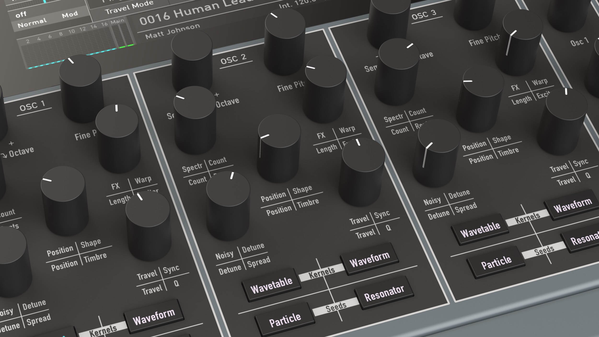 Waldorf Iridium Desktop MK2 Digital Polyphonic Synthesizer by Waldorf