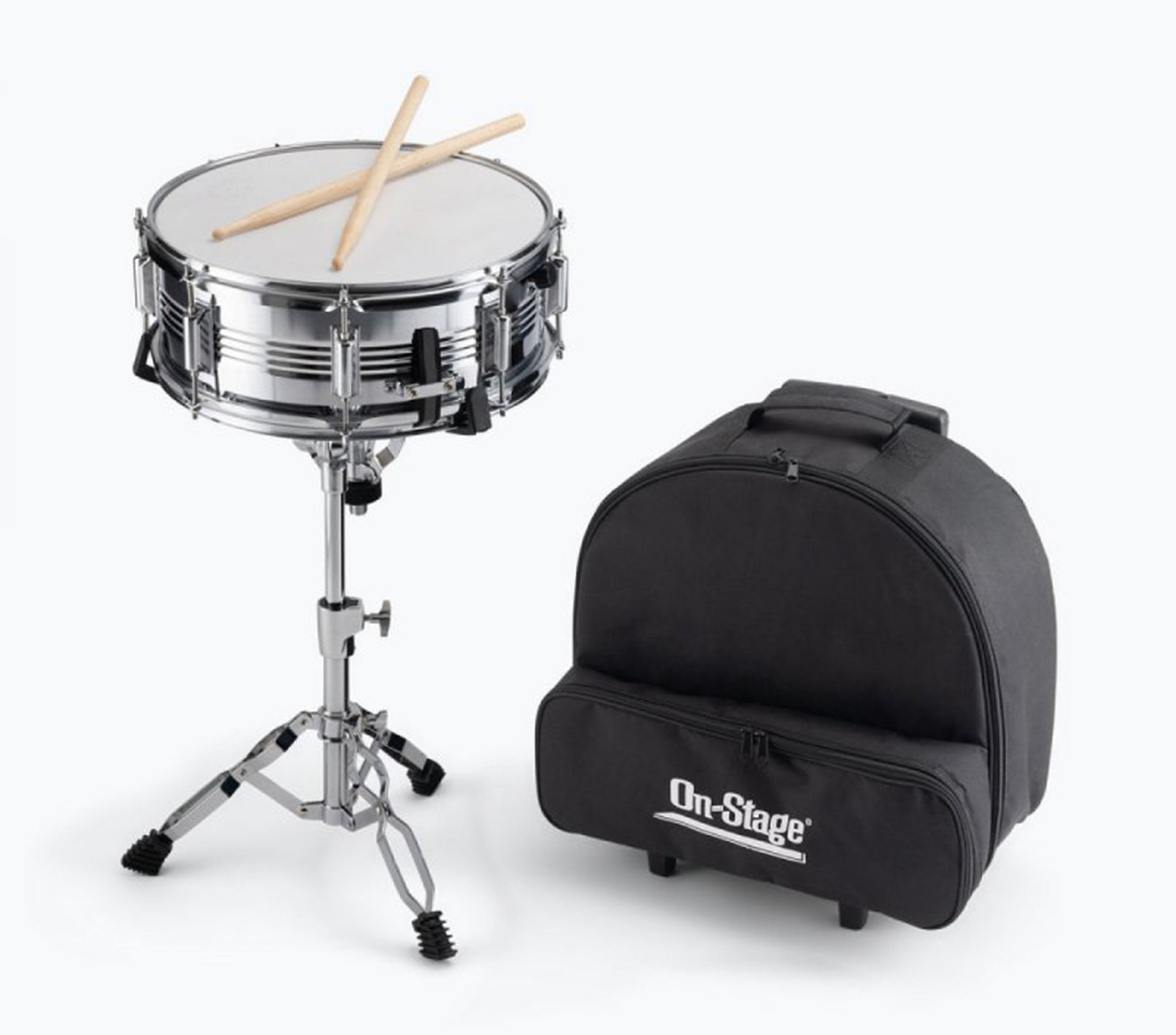 On-Stage SSK2500 Student Snare Drum Kit with Stand, Sticks, and Bag by On-Stage