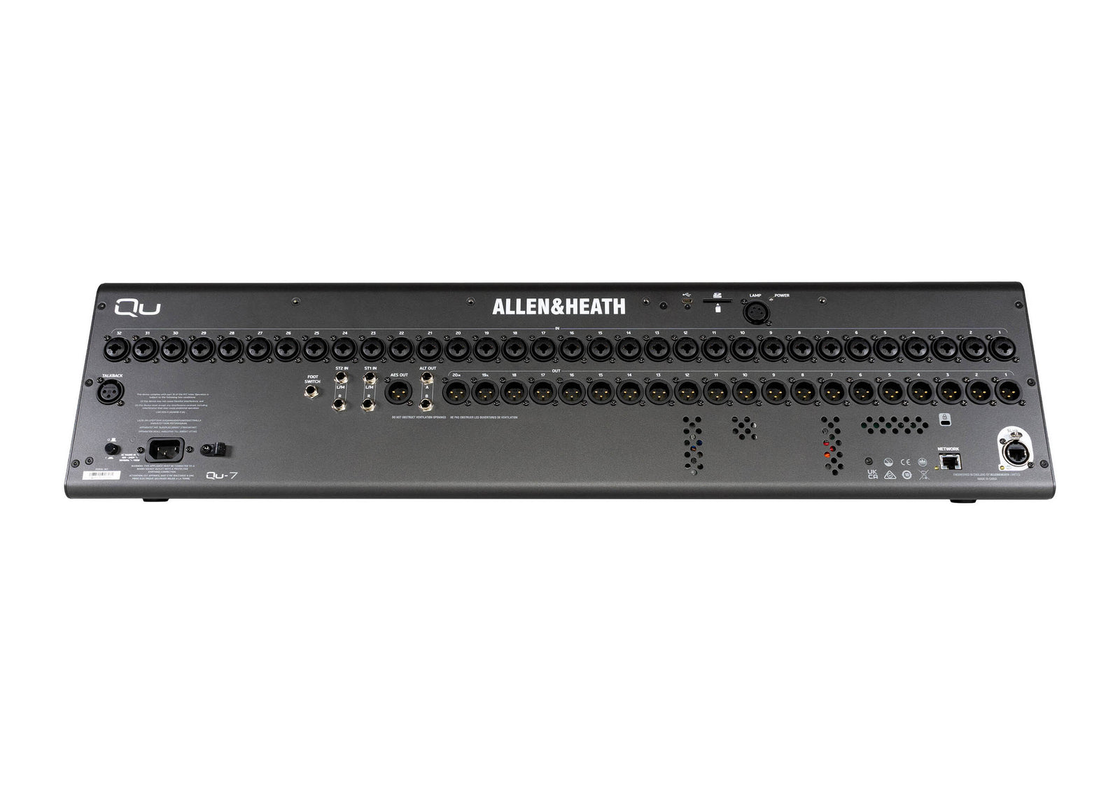 B-Stock: Allen & Heath Qu-7 Digital Mixer 38 Input / 24 Output - 96kHz XCVI Core by ALLEN & HEATH