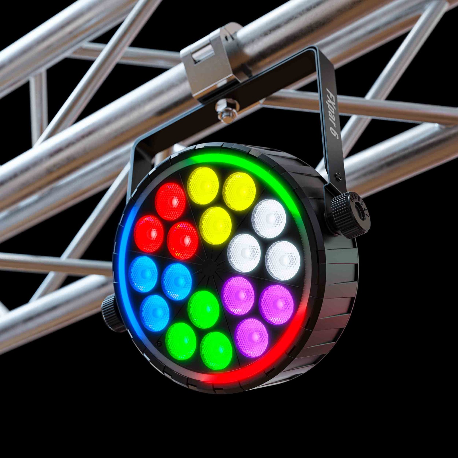 Chauvet DJ FX Par 6 LED Multi-Effect PAR Fixture with 6-Zone Control by Chauvet DJ