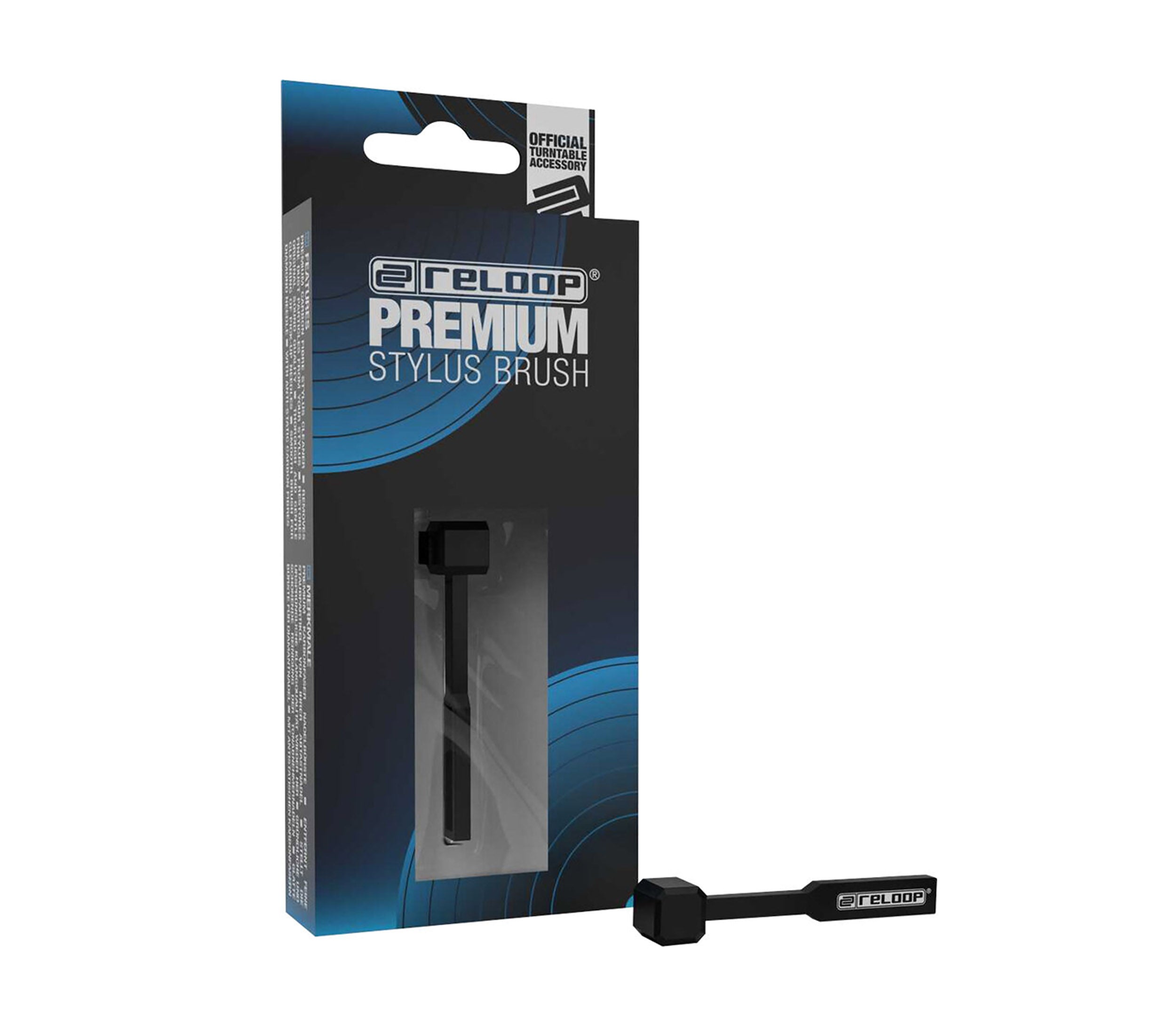 Reloop Premium Stylus Brush for Turntable Needles by Reloop