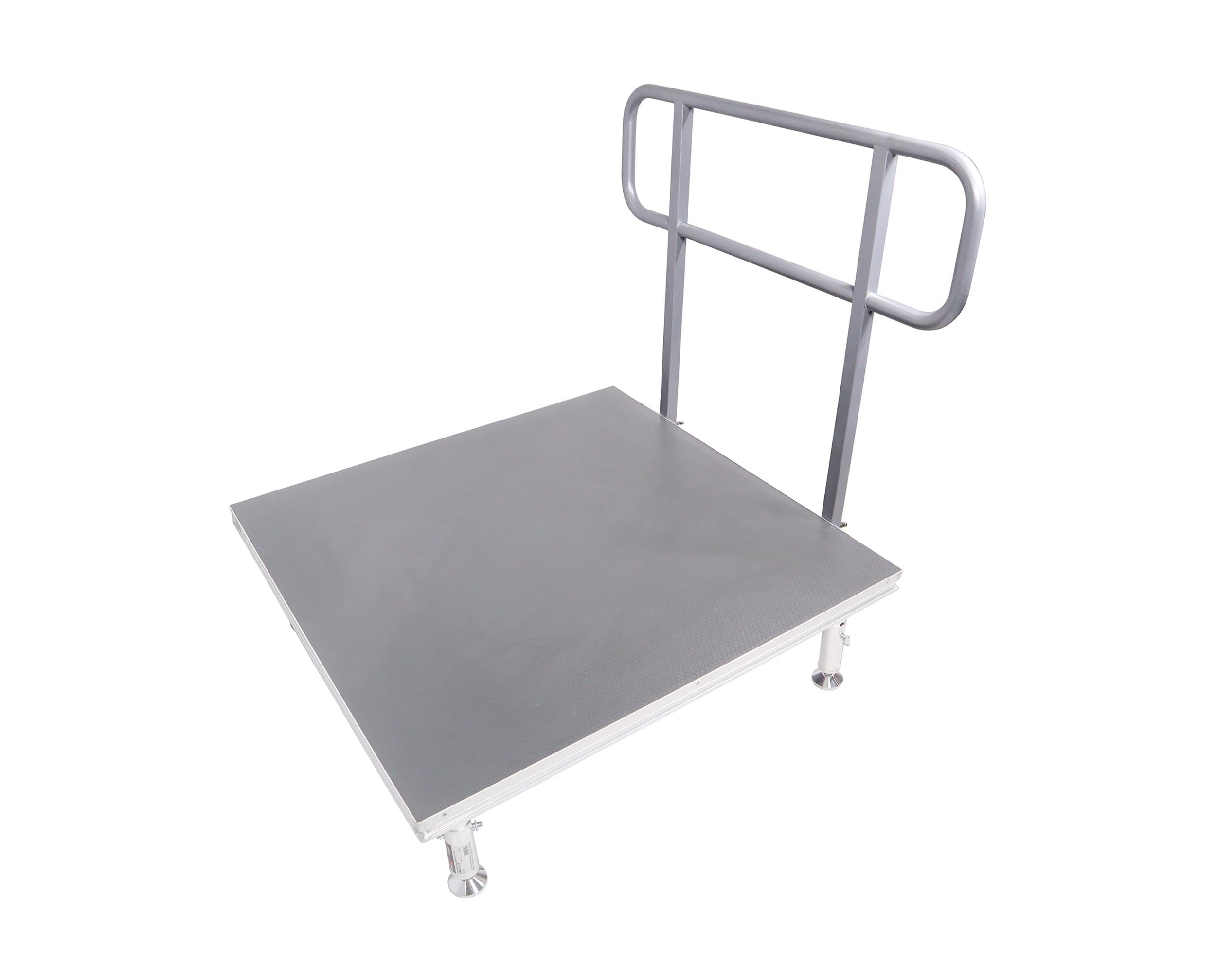 ProX XSQ-GR4FTPRO MK4, 4 Ft Professional Single Guard Rail for StageQ Portable Stage Platform by ProX Cases