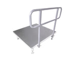 ProX XSQ-GR4FTPRO MK4, 4 Ft Professional Single Guard Rail for StageQ Portable Stage Platform by ProX Cases