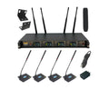 CAD Audio WX1400GN 4 Channel Wireless Gooseneck Microphone System - 550 to 590 MHz by CAD Audio