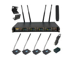 CAD Audio WX1400GN 4 Channel Wireless Gooseneck Microphone System - 550 to 590 MHz by CAD Audio