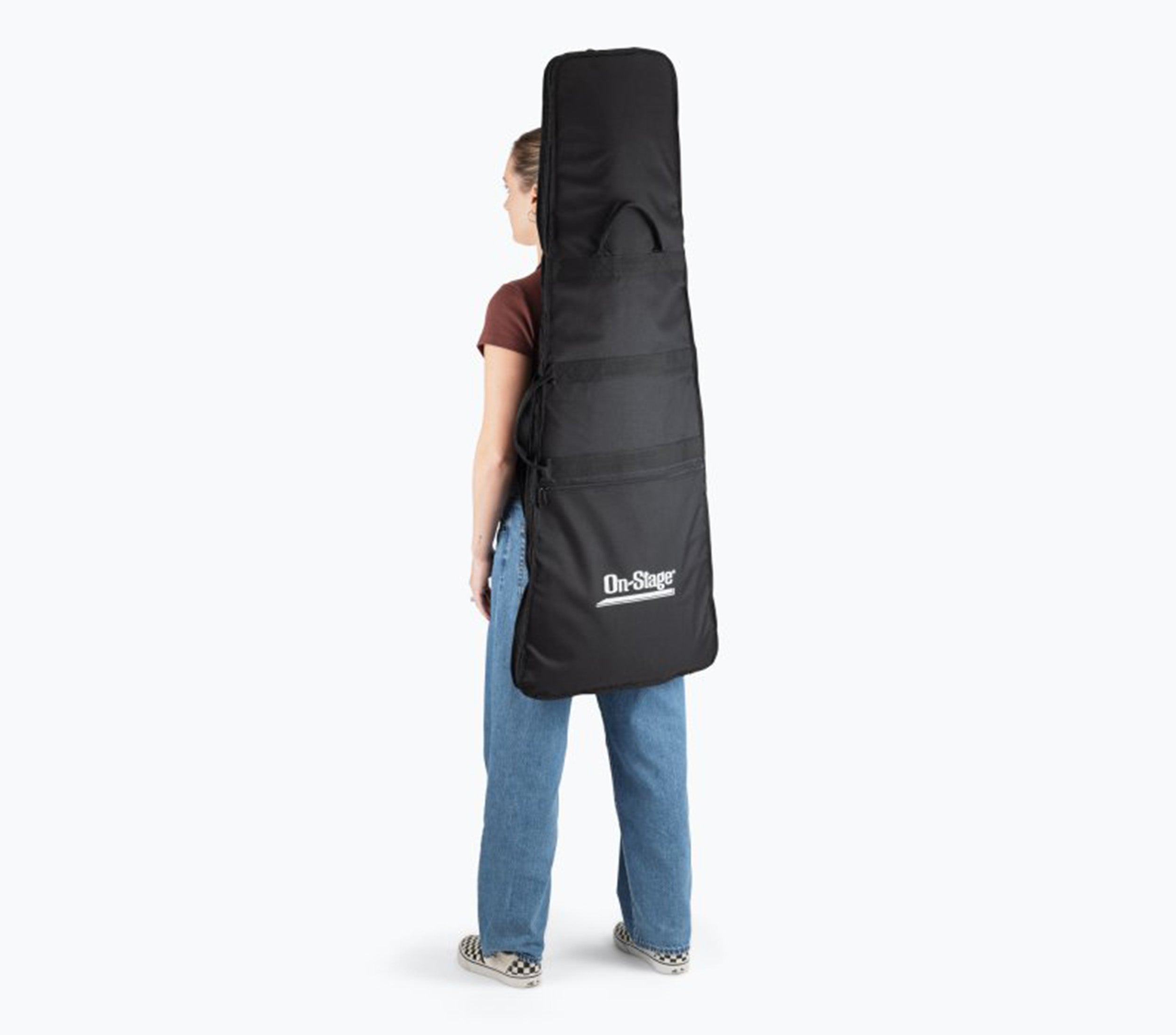 On-Stage GBO4550 Offset Economy Gig Bag for Electric Guitars by On-Stage