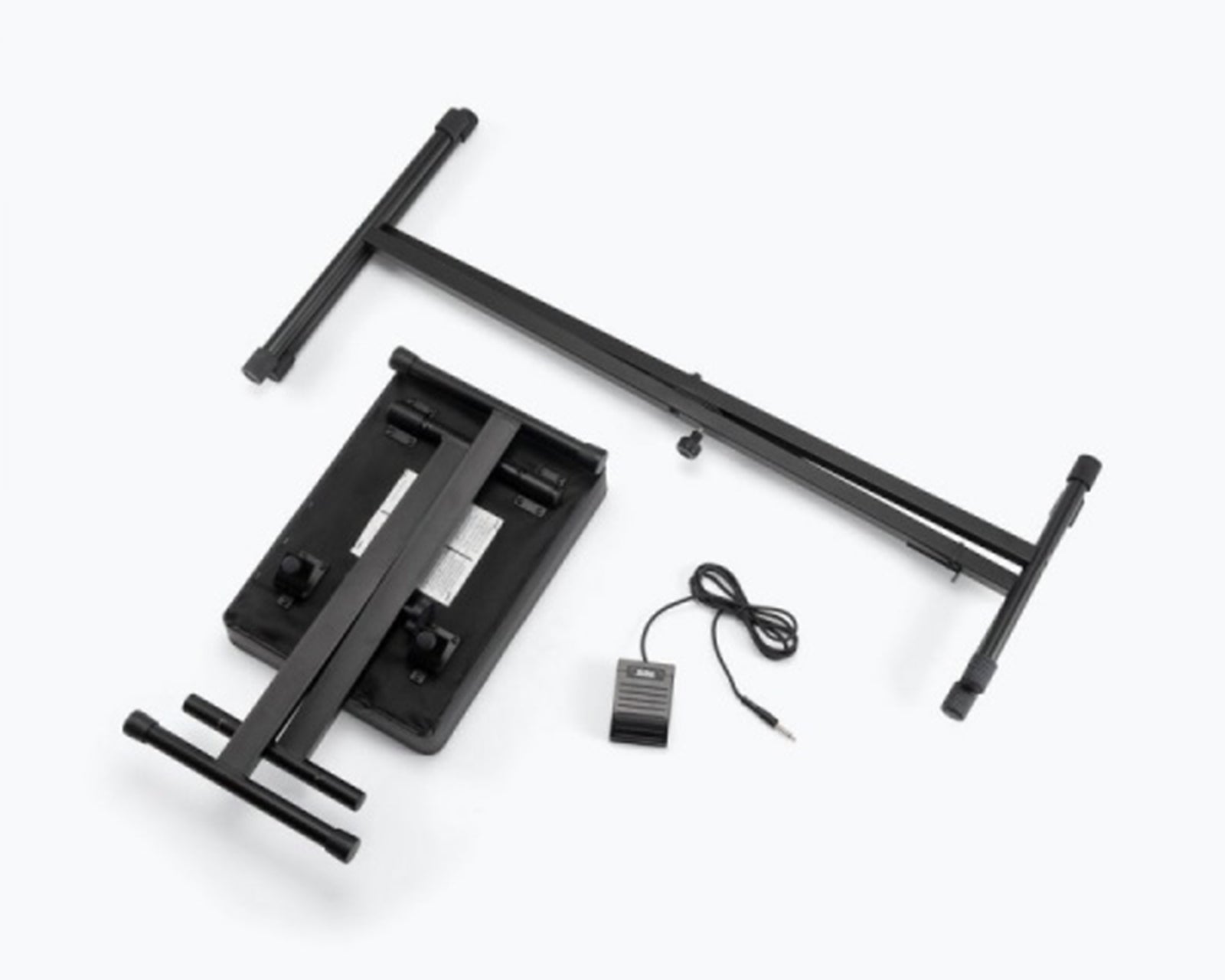 On-Stage KPK6520BB Keyboard Stand and Bench Pack with Keyboard Sustain Pedal by On-Stage