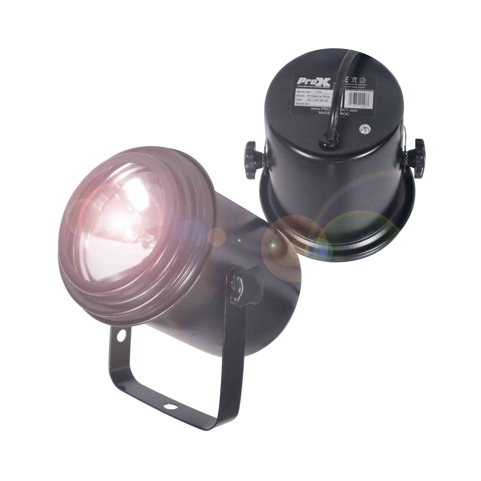 B-Stock: ProX TS-5 Pinspot Lighting Fixtures - 30W by ProX Cases