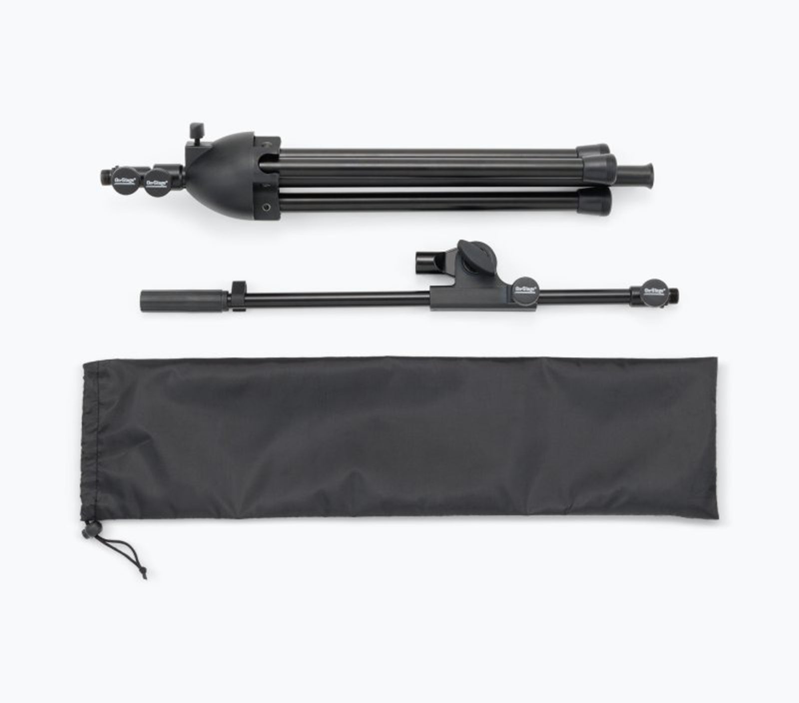 On-Stage MS500 Travel Mic Stand with Drawstring Bag by On-Stage